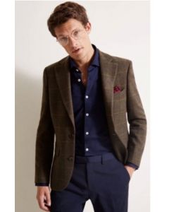 Lafayette 80s Lime Twill Chocolate Shirt