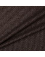 Brown Striped Cashmere & Silk Suiting